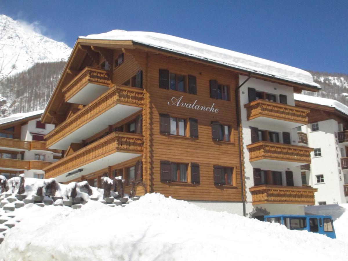 Apartament Haus Avalanche Saas-Fee Zewnętrze zdjęcie